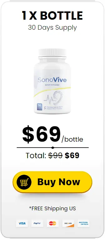 sonovive 1 bottle price